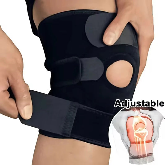 Breathable Adjustable Knee Brace - For Knee Pain Relief & Exercise Training